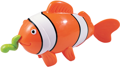 Swimming Clown Fish - Tigex Swimming Clown Fish And 10 Months (420x420), Png Download