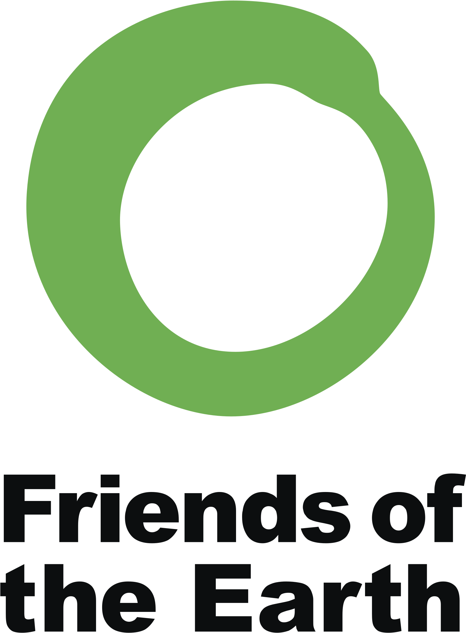 Friends Of The Earth Logo Png Transparent - Logo Friends Of The Earth (2400x2400), Png Download