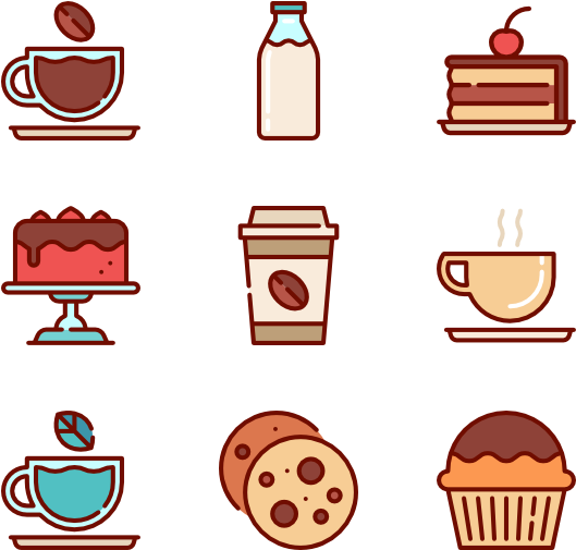 Coffee, Cup, Espresso, Hand Drawn, Hot, Italian, Tea - Coffee Icons Png (600x564), Png Download