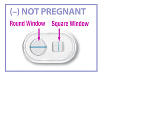 A Sign Is The Round Window Indicates A “not Pregnant” - Portable Media Player (400x400), Png Download