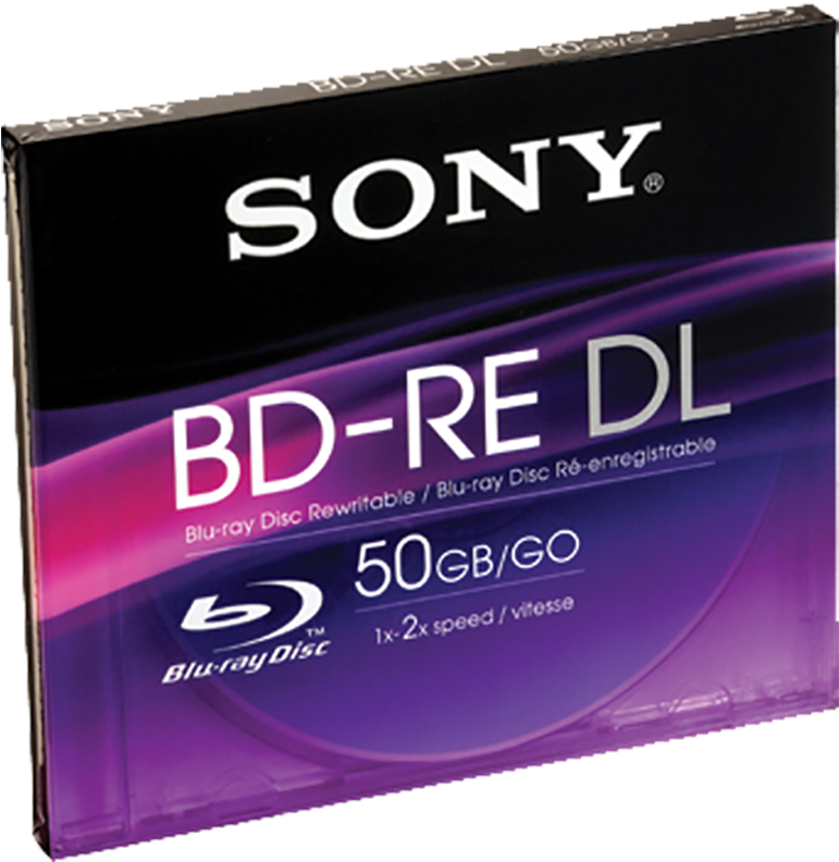 Sony Bdre 50gb 2x Pack 1 - Bne50b (1500x1500), Png Download