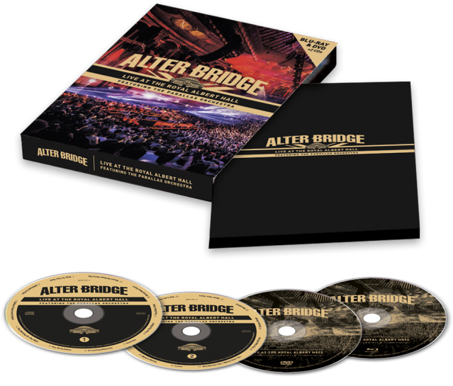 Live At The Royal Albert Hall Featuring The Parallax - Alter Bridge Live At The Royal Albert Hall Featuring (650x650), Png Download
