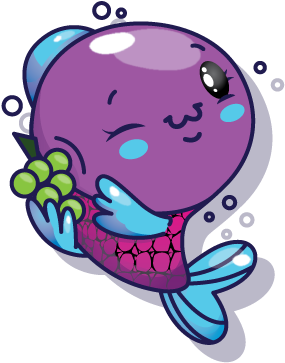 Guggles The Clown Fish - Party City Shopkins Lollipops 12ct (496x496), Png Download