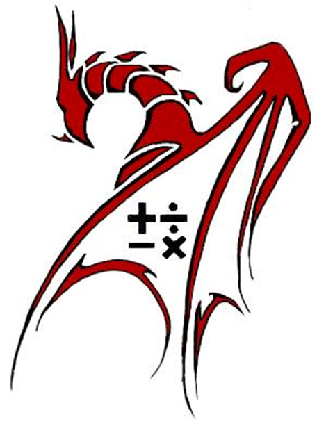 Tribal Dragon (898x815), Png Download