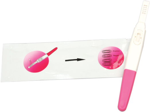 Pregnancy Test Hcg - Toothbrush (629x433), Png Download