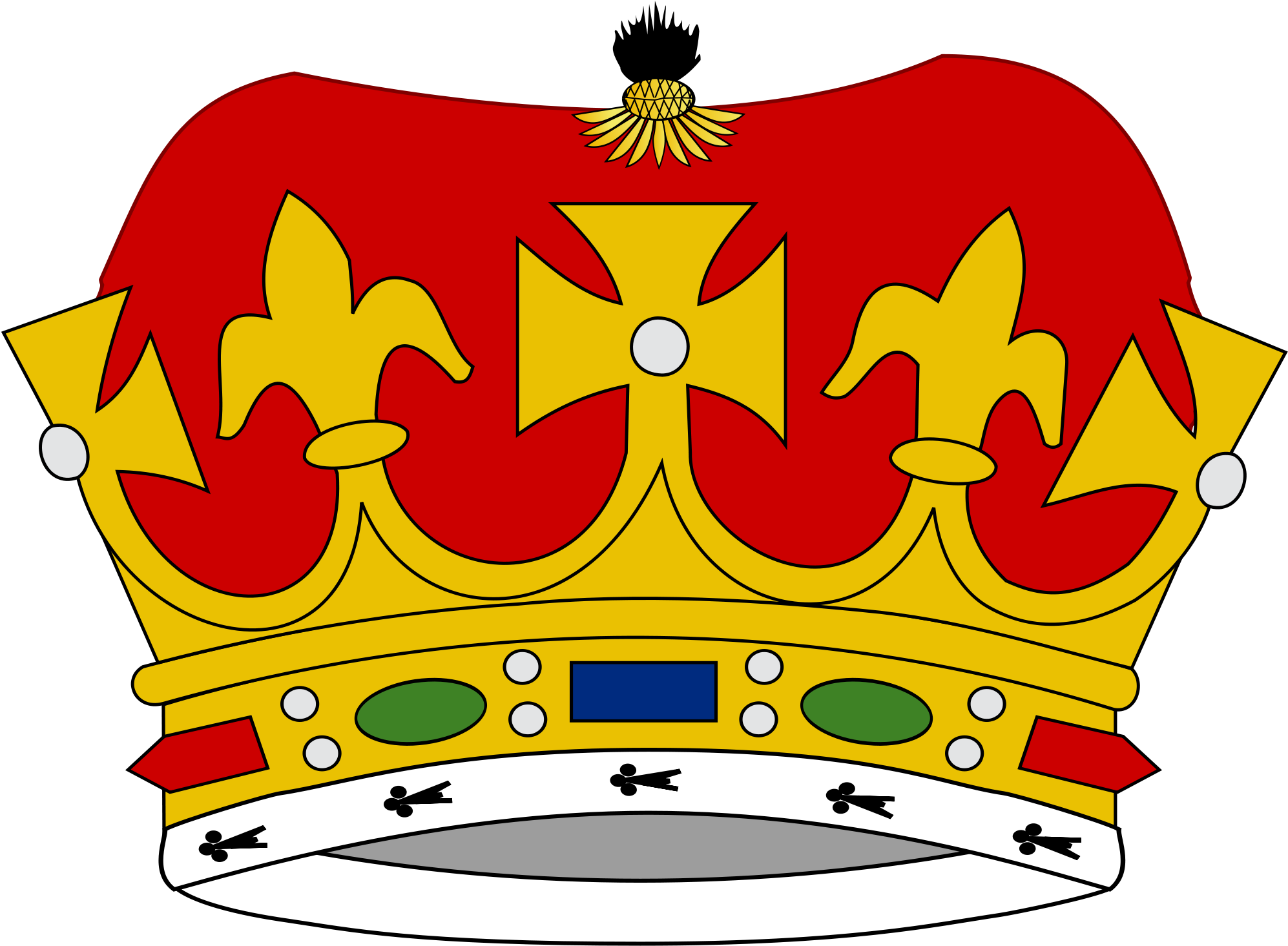 More From My Site - Monarchy Clipart (2000x1478), Png Download