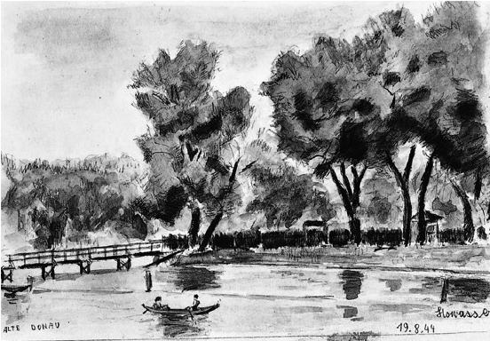 Pencil And Watercolour On Drawing Paper 150 Mm X 200 - Monochrome (639x454), Png Download