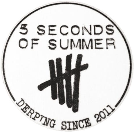 Five Seconds, Michael Clifford, Summer Logo, Summer - 5 Seconds Of Summer Poster, She Looks So Perfect (500x503), Png Download
