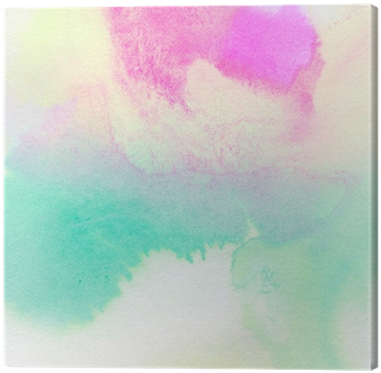 Abstract Colorful Watercolor Painted Background Canvas - Watercolor Painting (400x400), Png Download