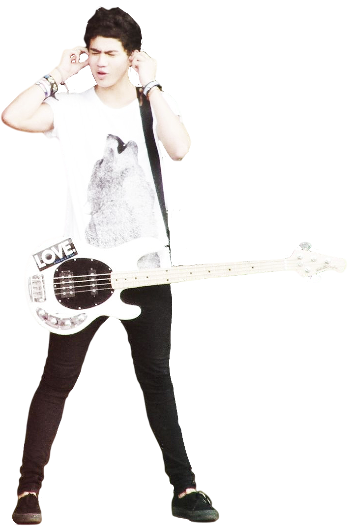 Transparent Calum Hood By Transparentbands-d79iikp - 5 Seconds Of Summer (708x1068), Png Download