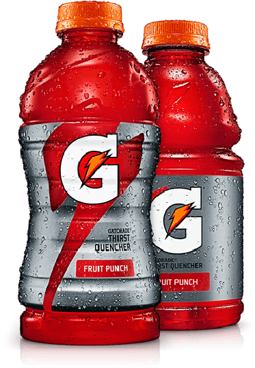 Gatorade Transparent Graphic Free Stock - Gatorade 32 Oz Fruit Punch (650x650), Png Download