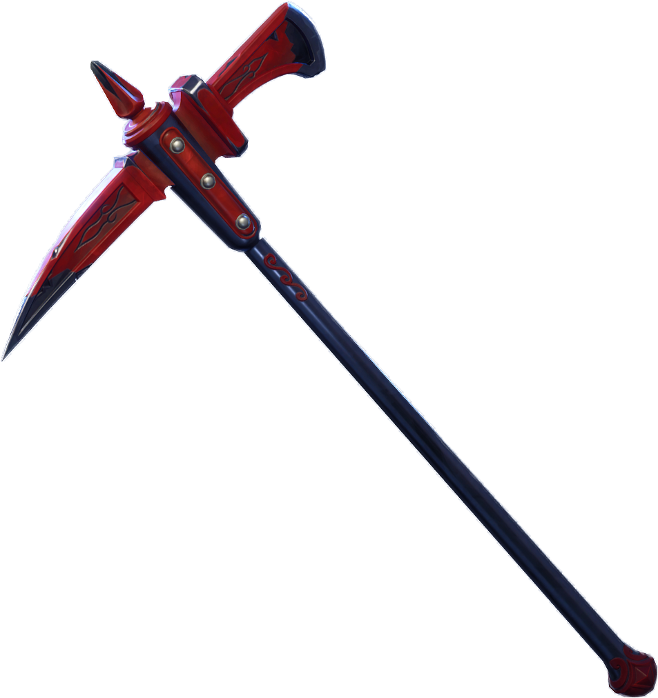 Download Png - Fortnite Crimson Axe (1100x1100), Png Download