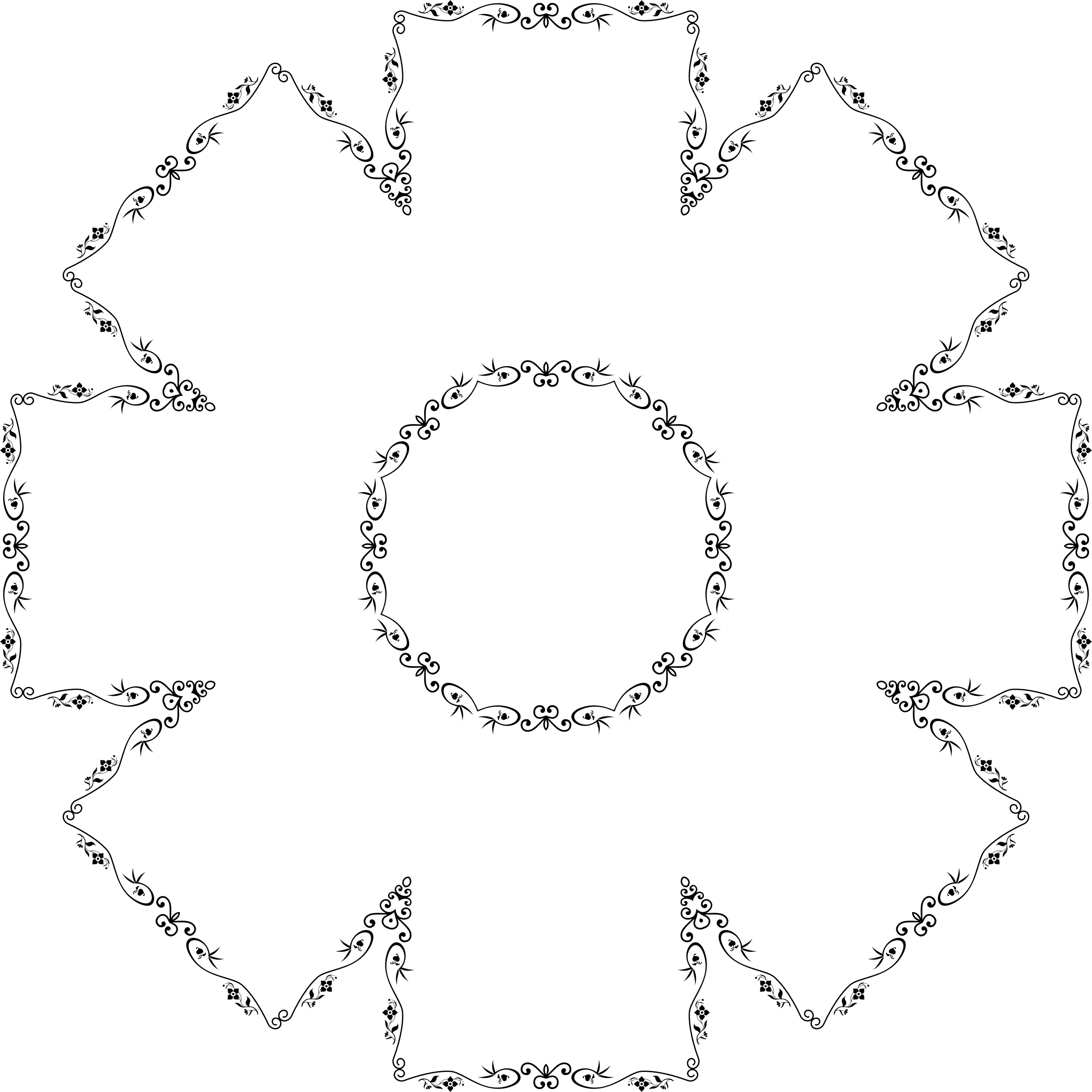 This Free Icons Png Design Of Decorative Vintage Style (2338x2338), Png Download