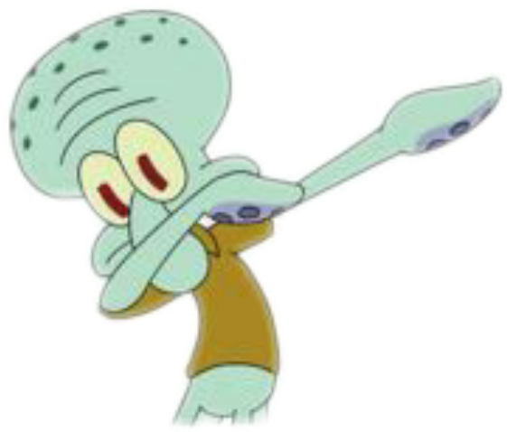 Report Abuse - Squidward Dab (1024x768), Png Download