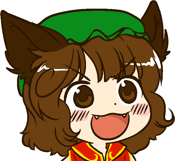 11276704 - Touhou Chen Profile (800x550), Png Download