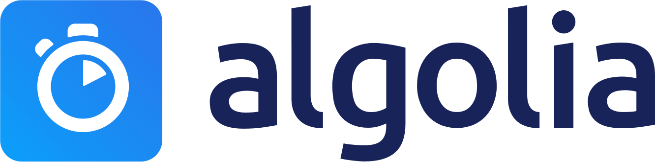 Silver Sponsors - Algolia Logo Png (1332x331), Png Download