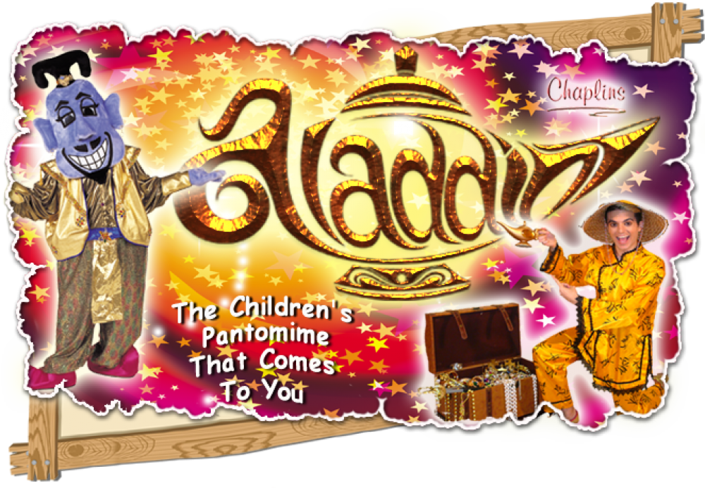 Chaplin's Aladdin - Chaplins Gold Pantos (1000x693), Png Download