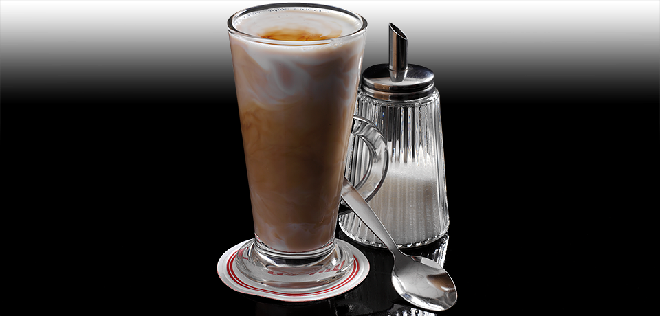 Cafè Latte - Cream Latte Pizza Hut (960x460), Png Download