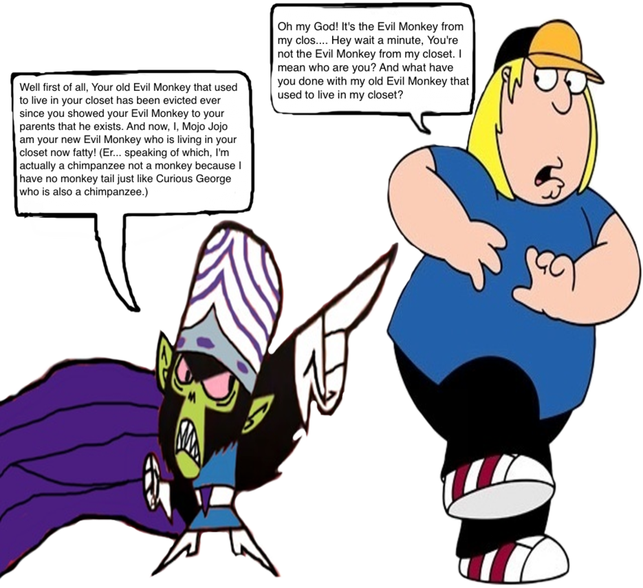 Jojo Reaction Clipart - Chris Griffin From Family Guy (935x855), Png Download