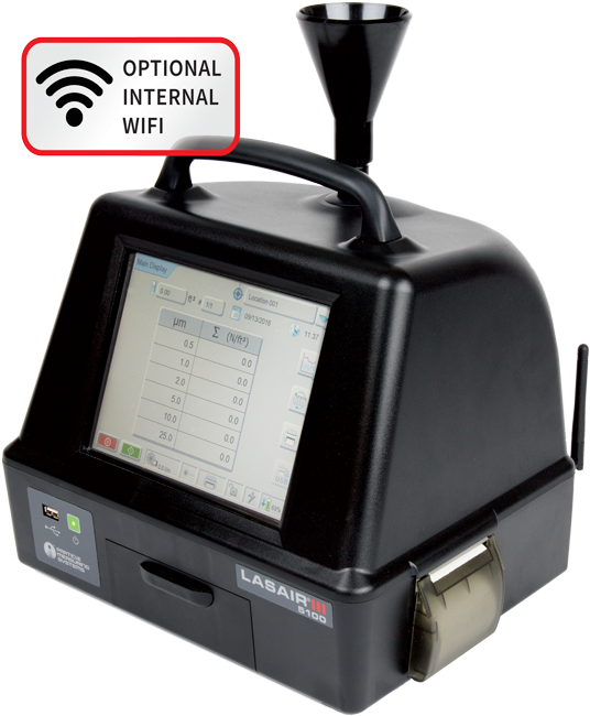 Lasair® Iii Aerosol Particle Counter - Particle Counter (600x681), Png Download