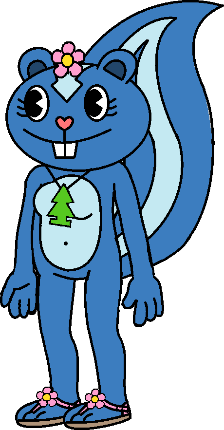 Htf Petunia - Petunia Happy Tree Friends (460x883), Png Download