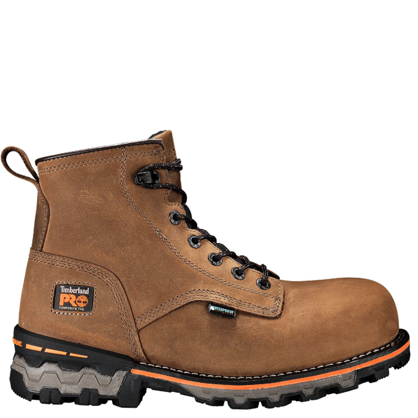 Timberland A127g Men's Pro® Boondock Comp Toe Work - Timberland Pro Waterproof Composite Toe Boot - 89628 (1400x824), Png Download