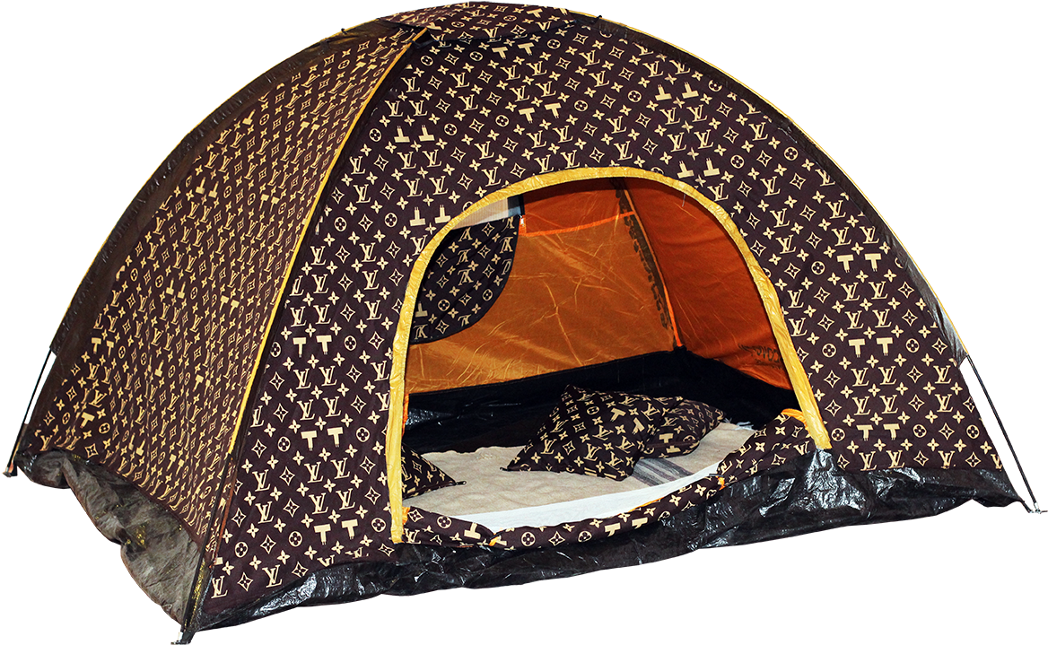Installable Camping Tent For Trips, Coated With Modified - Tent (1200x751), Png Download