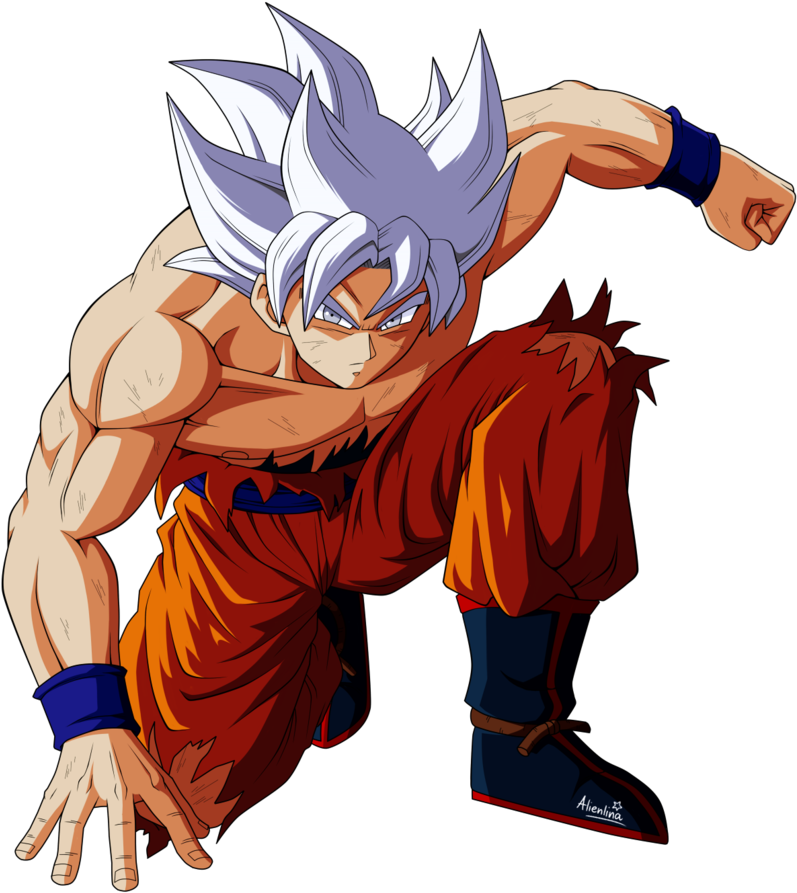 Goku Mastered Ultra Instinct - Goku (874x914), Png Download