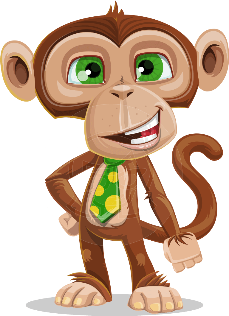 Monkey Vector Png Image Freeuse Download - Monkey Money (957x1060), Png Download
