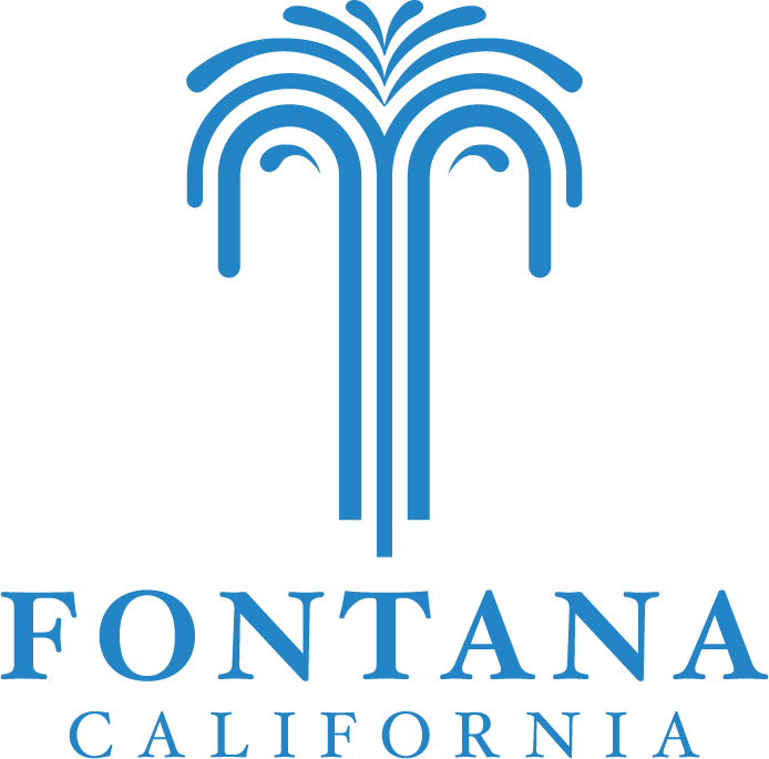 Fountain Fontana Blue - City Of Fontana Logo (694x685), Png Download