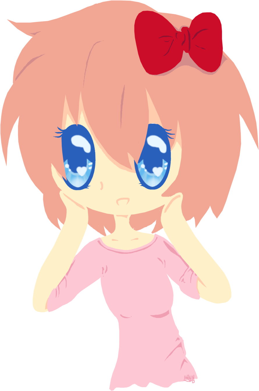 Download Doki Doki Literature Club Ddlc Sayori Creepy Gif Made Cartoon Png Image With No Background Pngkey Com
