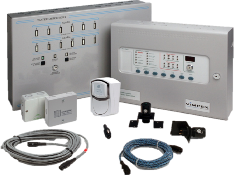 Water Leak Detection Systems - Vimpex Leak Detection Panel (825x600), Png Download