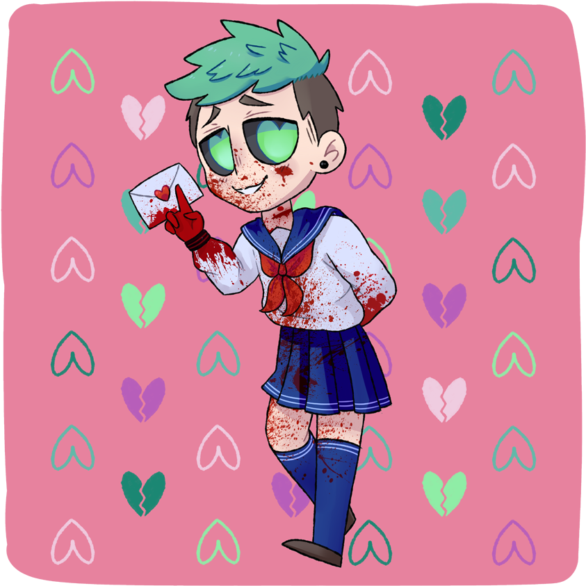 Seeing Jack Play Doki Doki Literature Club On The Channel - Doki Doki Literature Club Jacksepticeye (900x900), Png Download