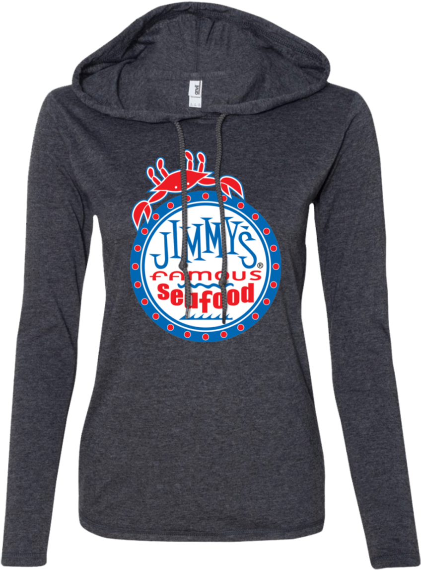 Anvil Ladies' Ls T-shirt Hoodie - I'd Grow Up To Be A Cute Nurse T Shirt, My Job T Shirt, (1155x1155), Png Download