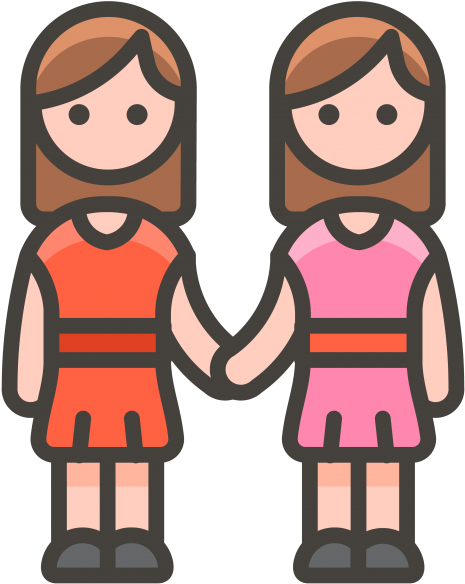Download Two Women Holding Hands Emoji Iconos Mujeres Png Png Image With No Background Pngkey Com