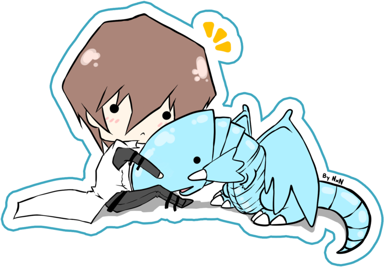 View Samegoogleiqdbsaucenao Blue , - Blue Eyes White Dragon Chibi (800x546), Png Download
