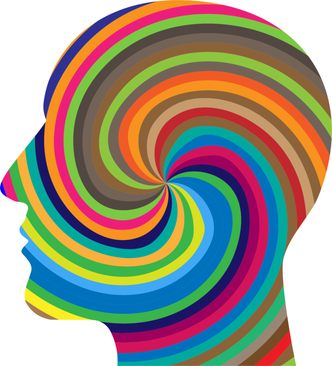 Hypnotic Head Human Head Male - Hypnotic Head - Tote Bags (680x750), Png Download