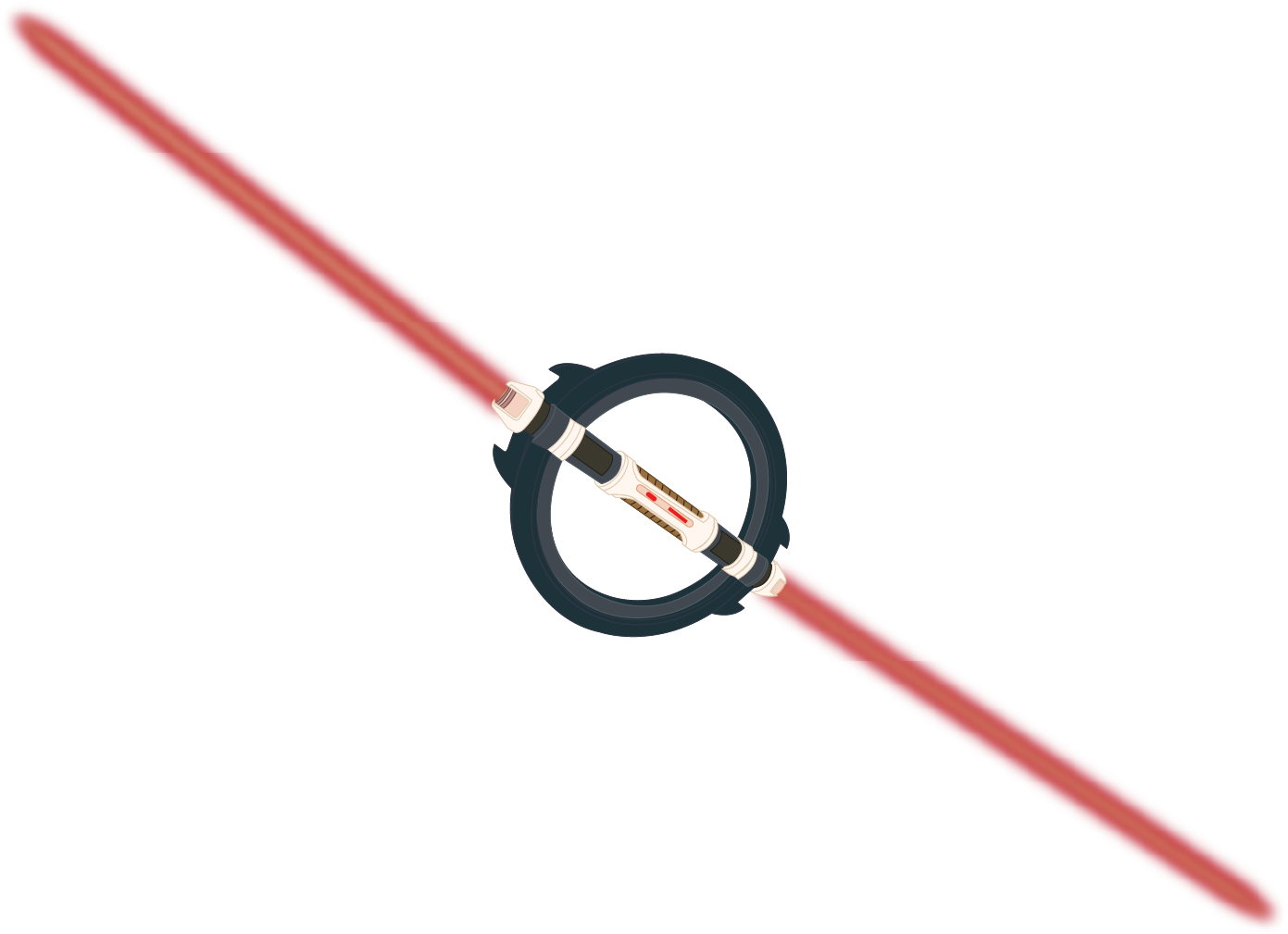 Dawn Bellwether's Lightsaber - Strap (1428x1046), Png Download