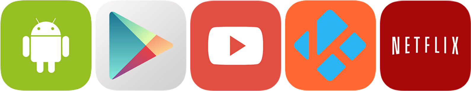 Easybox Iptv Is The Best Android Tv Box - Android Social Media Icon Canvas Print Picture Frame (1600x321), Png Download