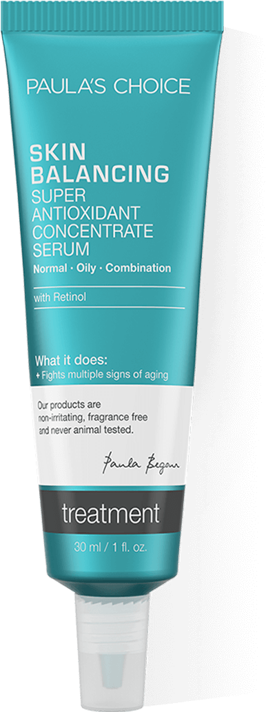 Skin Balancing Super Antioxidant Concentrate Serum - Paula's Choice Skin Balancing Antioxidant Retinol Serum (842x1280), Png Download
