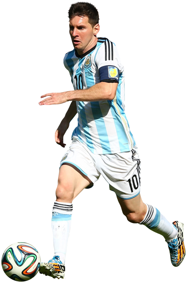 Football Player Messi Png Download - Lionel Messi (763x1156), Png Download