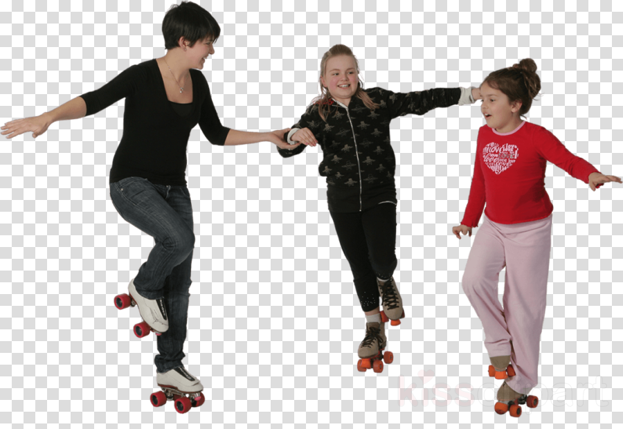 Family Roller Skating Clipart Roller Skating Ice Skating - Wheels Out Of Gear: 2-tone, The Specials And A World (900x620), Png Download