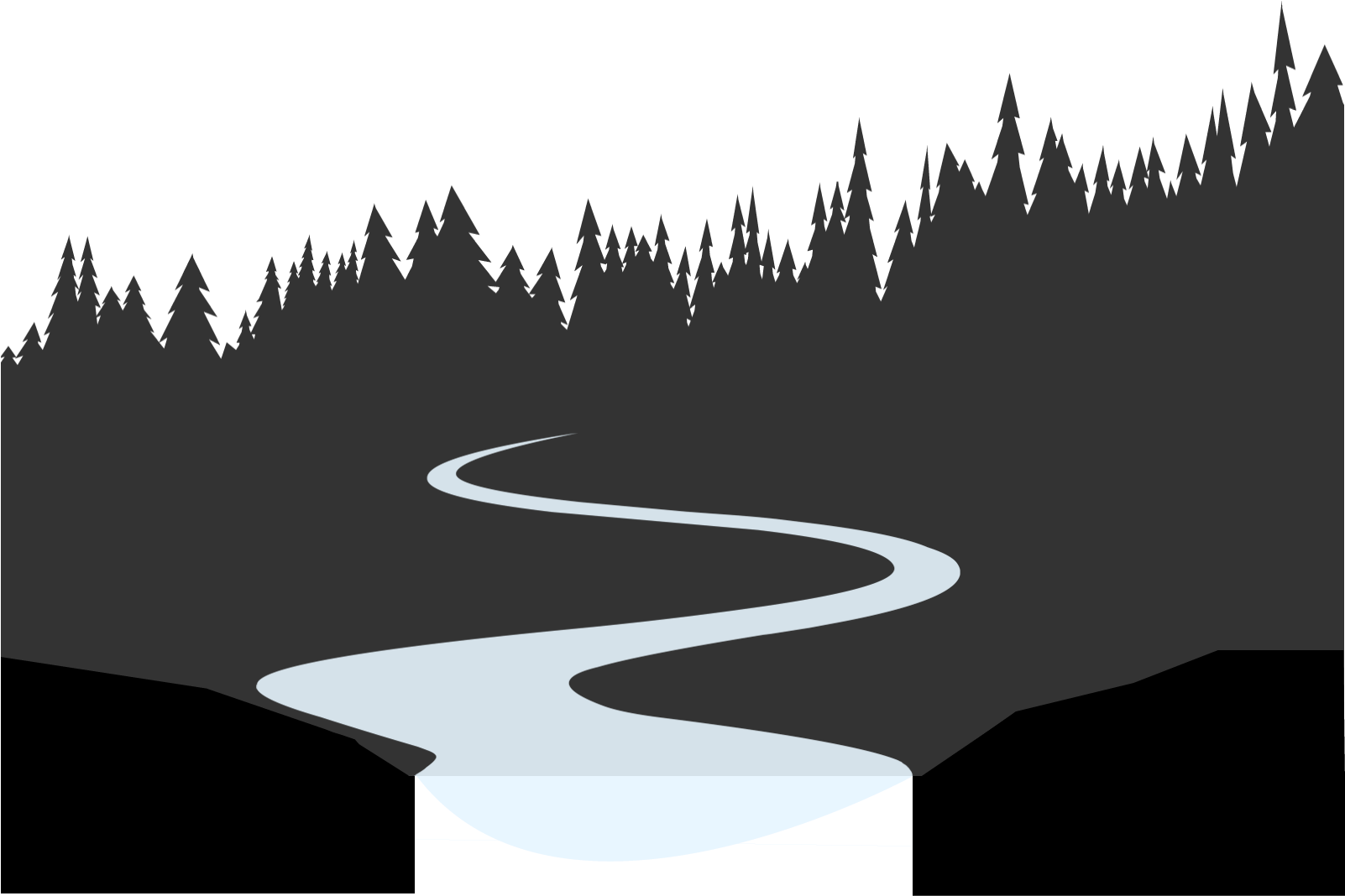 Uakers Parallax Animated Bird Quakers Parallax River - Quakers (1601x1084), Png Download