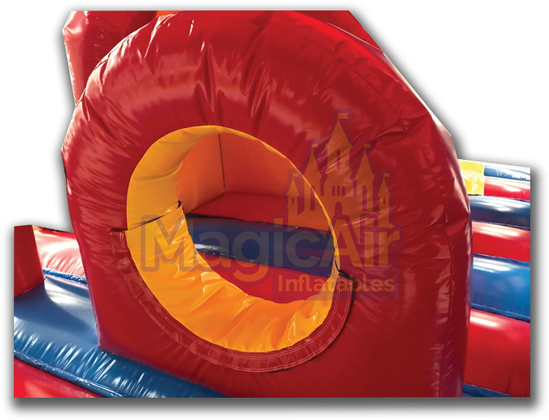 Mega Bounce & Slide - Inflatable (800x800), Png Download