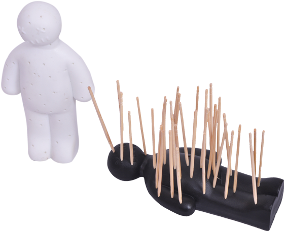 The Voodoo Doll Toothpick Holder - Kitchen (600x600), Png Download