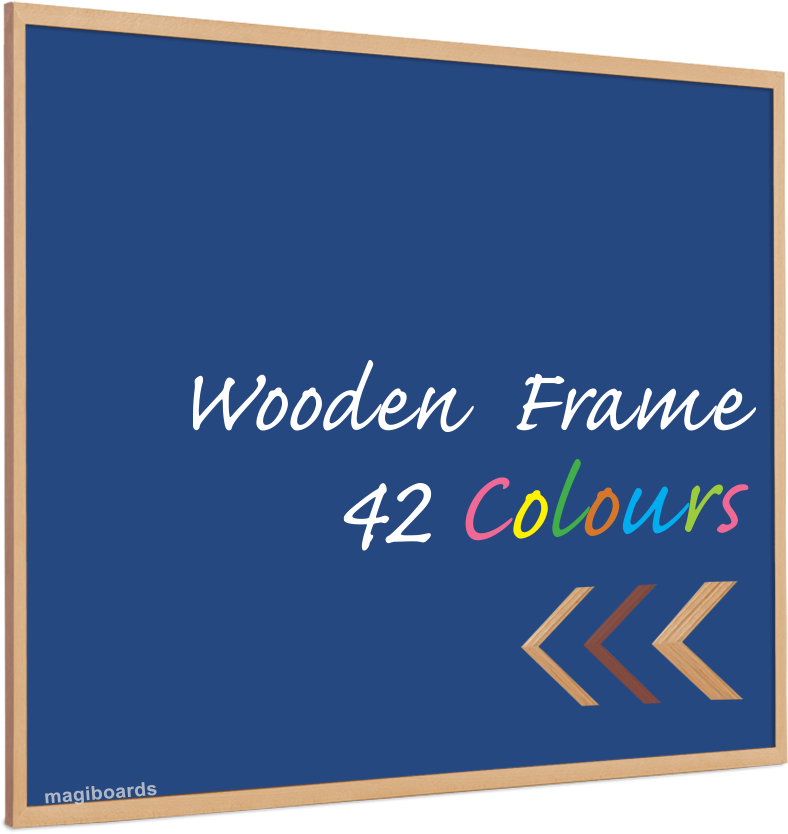 Wood Framed Noticeboard - Ashley Furniture Homestore (900x870), Png Download