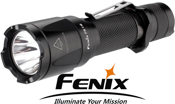 Graphic Freeuse Library Tk Lumen Torch Anglo - Fenix Tk16 Tactical Led Flashlight - Black (800x800), Png Download