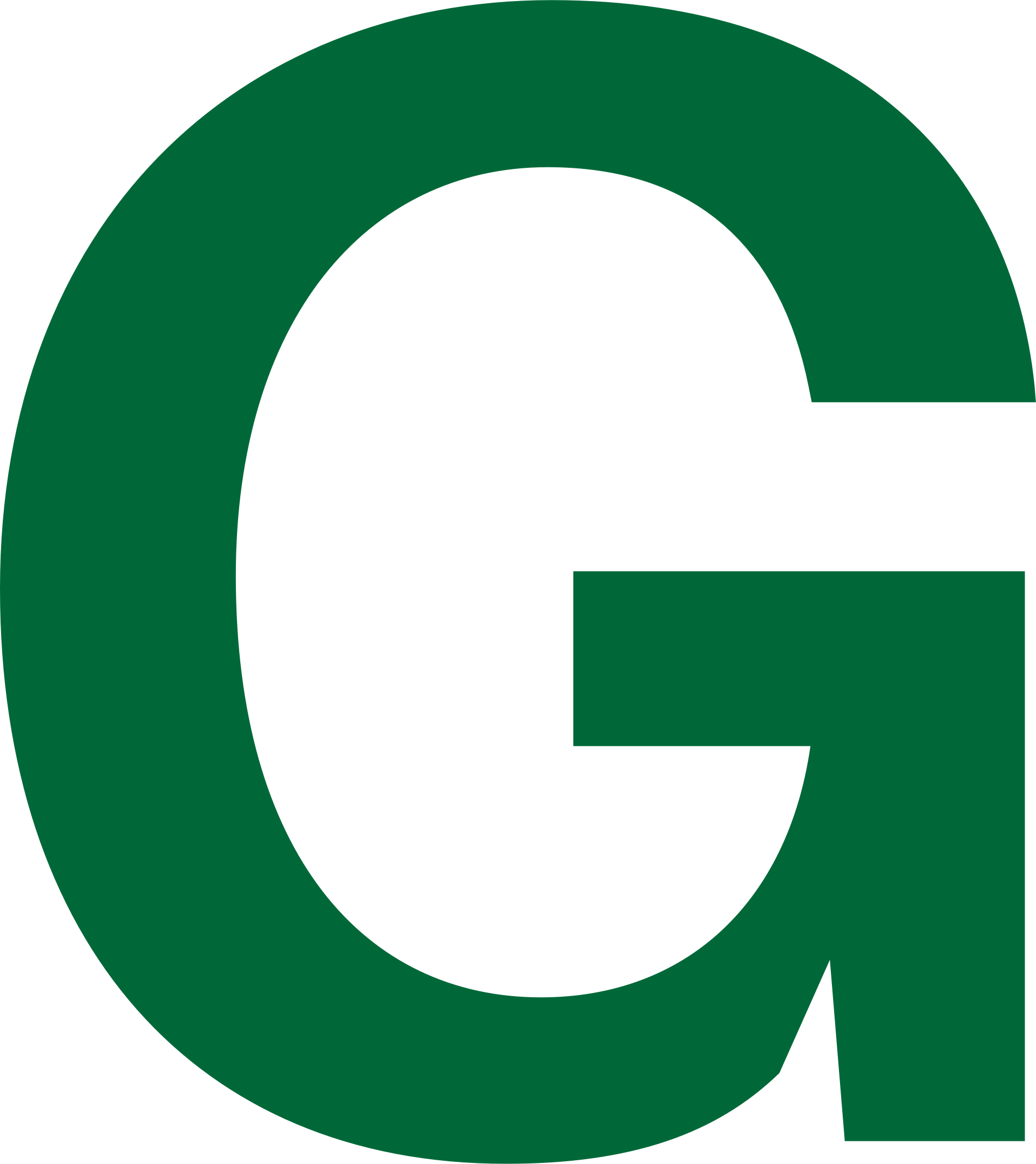 This Free Icons Png Design Of Green Letter G (1919x2157), Png Download