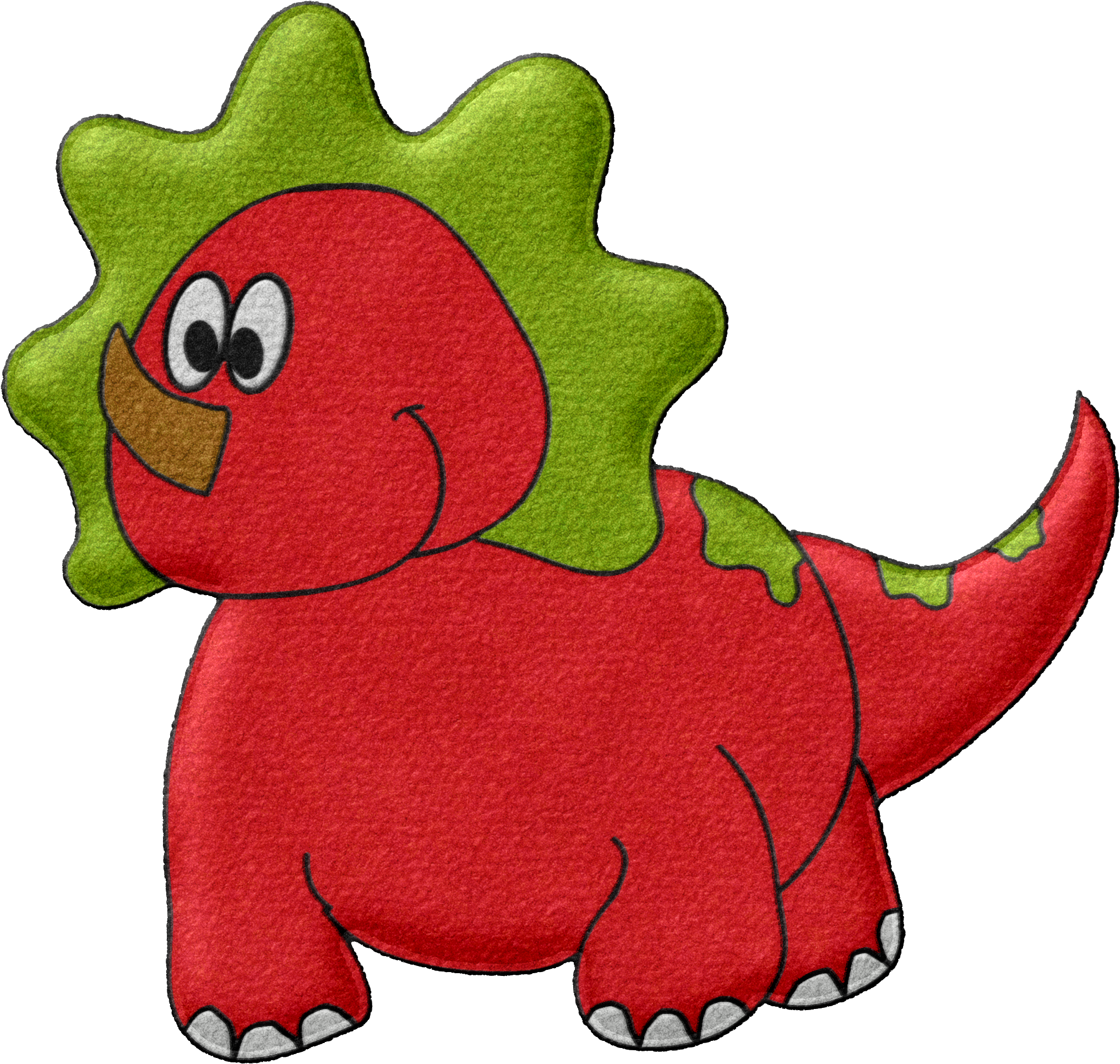 Pré-história E Místicos Etc - Cliparts Dragones Y Dinosaurios (2044x1943), Png Download