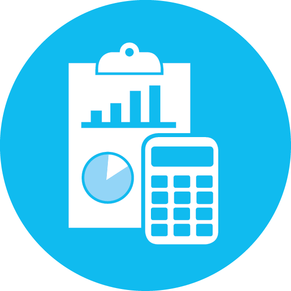 Accounting Courses Icon - Accountancy Business Management Icon (588x588), Png Download